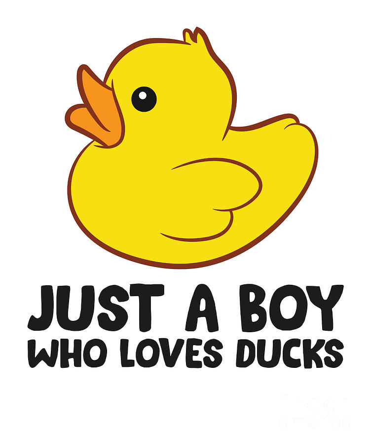 Just a Boy Who Loves Ducks Tapestry - Textile by EQ Designs - Fine Art ...