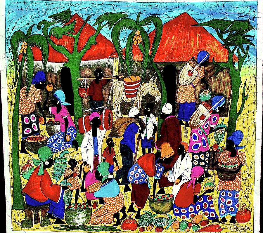 K-7 Painting by Batik