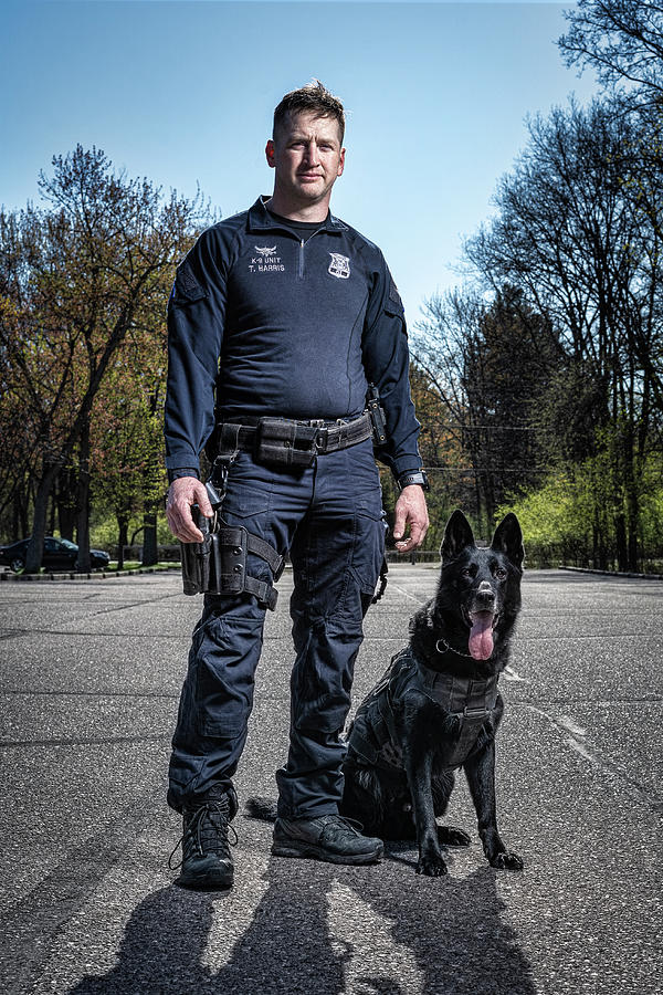 K9 Duke - Grosse Pointe Farms Public Safety #1 Photograph by Lifework Productions