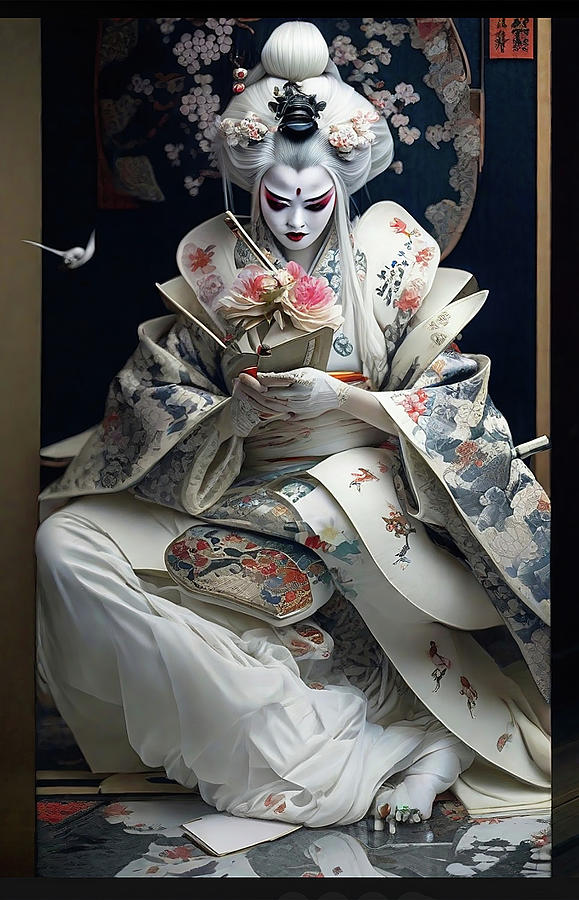 Kabuki Actor #1 Photograph by Richard Wiggins