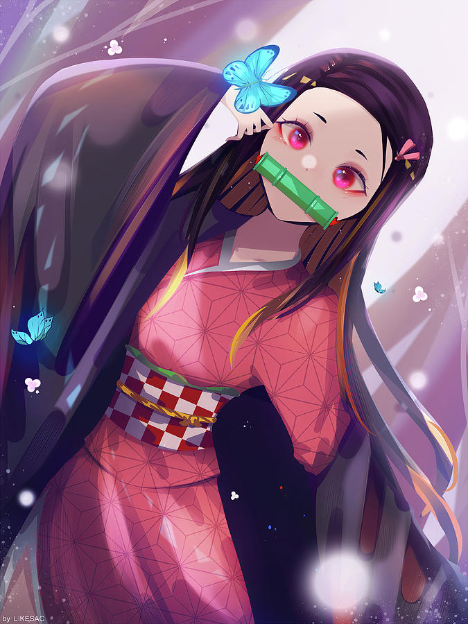 Kamado Nezuko Digital Art By Nguyen Hai Fine Art America 1285