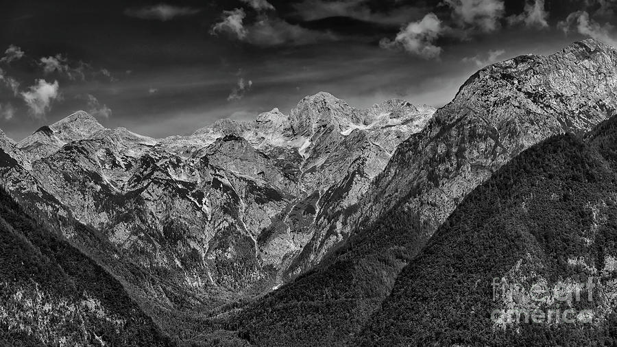 Kamnik Alps From Velika Planina Photograph