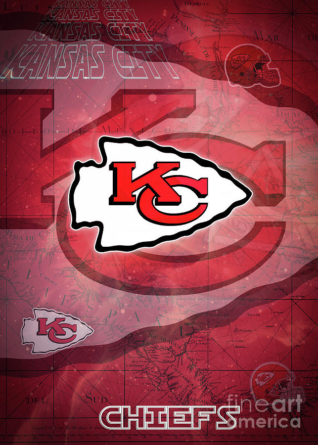 Kansas City Chiefs Digital Art by Cu Hung