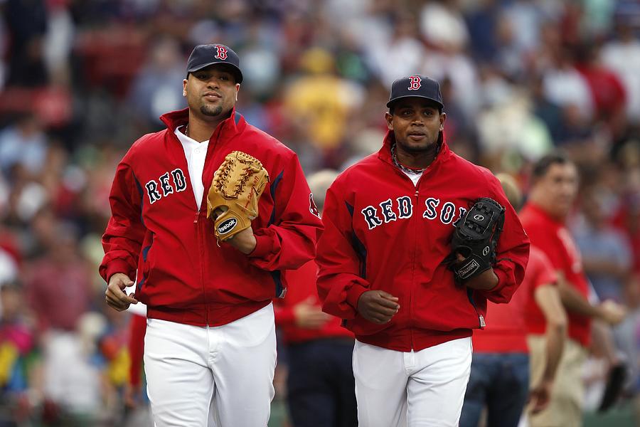 Kansas City Royals v Boston Red Sox Photograph by Joe Robbins Kansas City Royals v Boston Red Sox Photograph by Joe Robbins