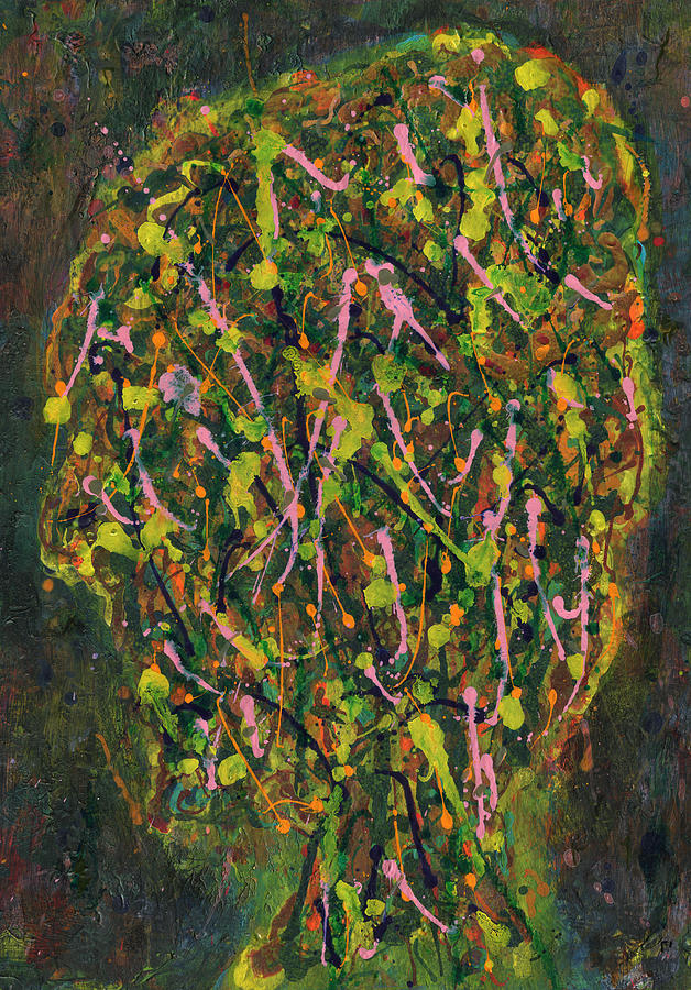 Kappa #39 abstract #1 Painting by Sensory Art House