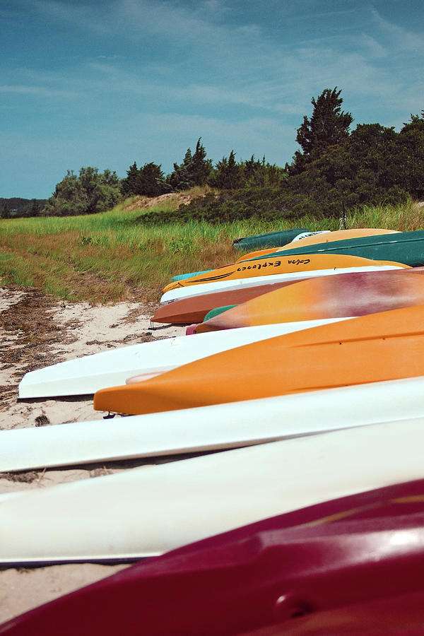 Kayaks #2 Photograph by Jody Lane