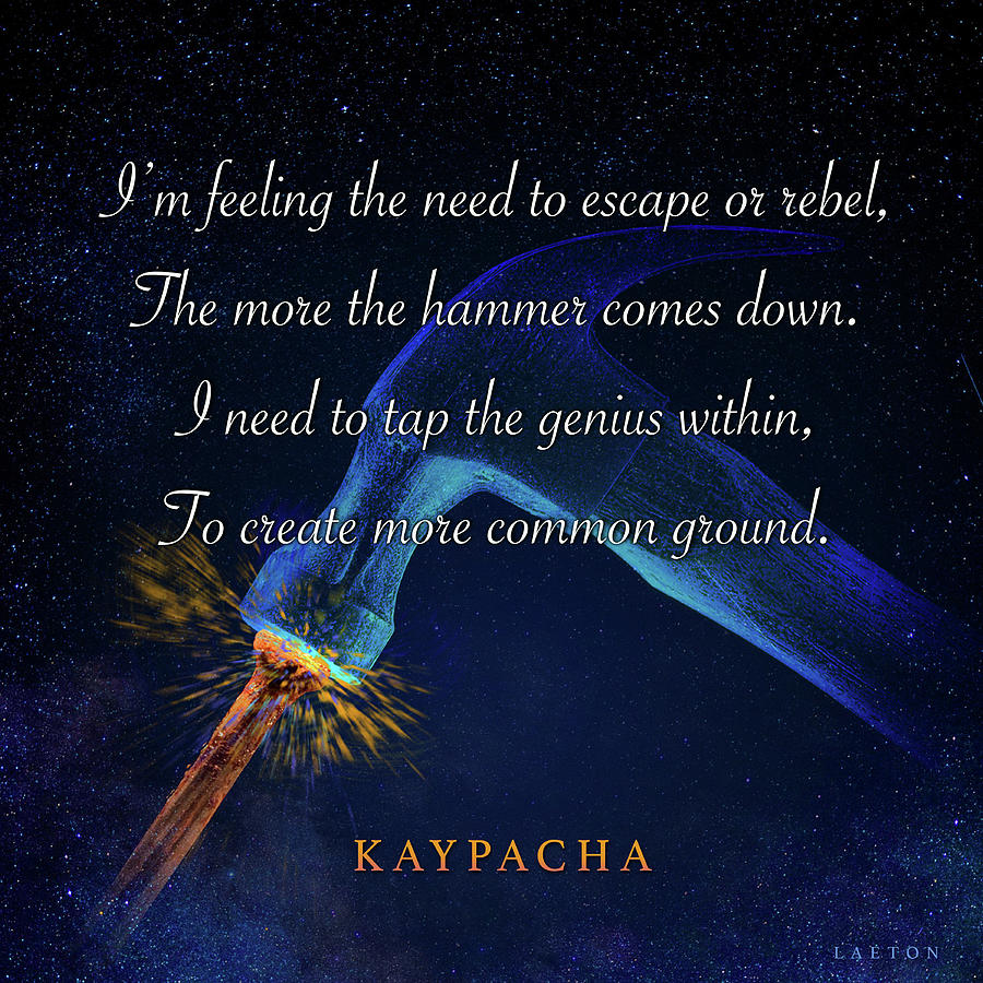 Kaypacha  - April 28, 2021 #1 Digital Art by Richard Laeton
