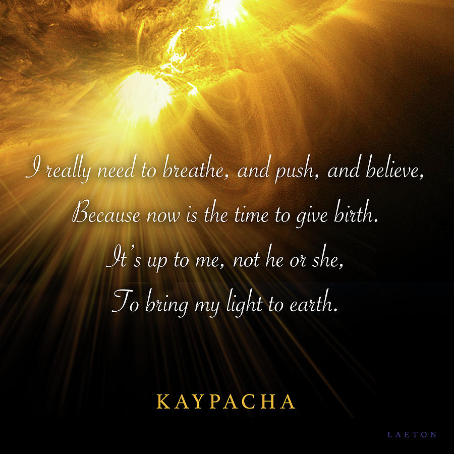 Kaypacha  -July 28, 2021 #1 Digital Art by Richard Laeton