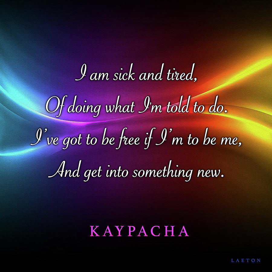 Kaypacha  - June 2, 2021 #1 Digital Art by Richard Laeton