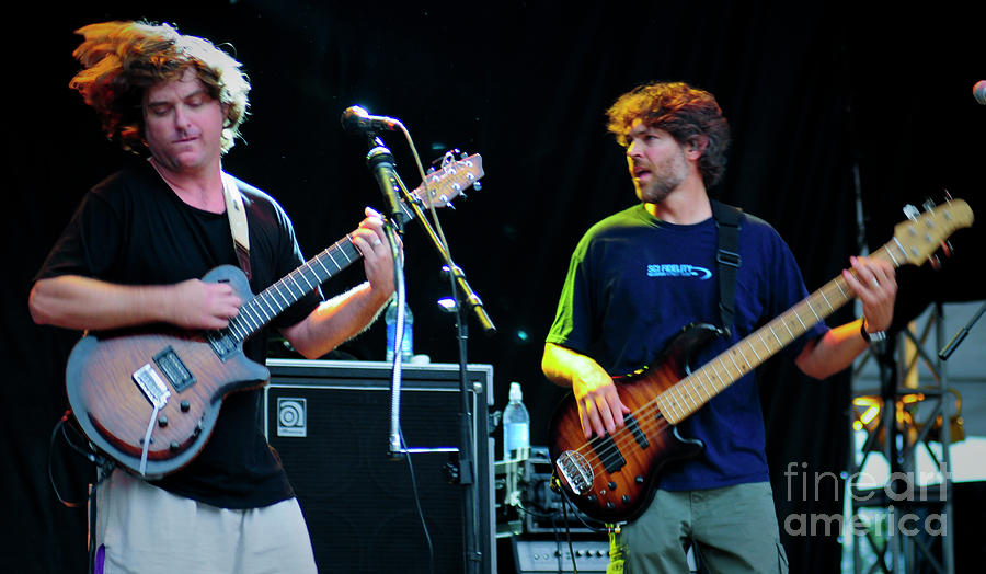 Keller Williams with Moseley Droll and Sipe  #1 Photograph by David Oppenheimer