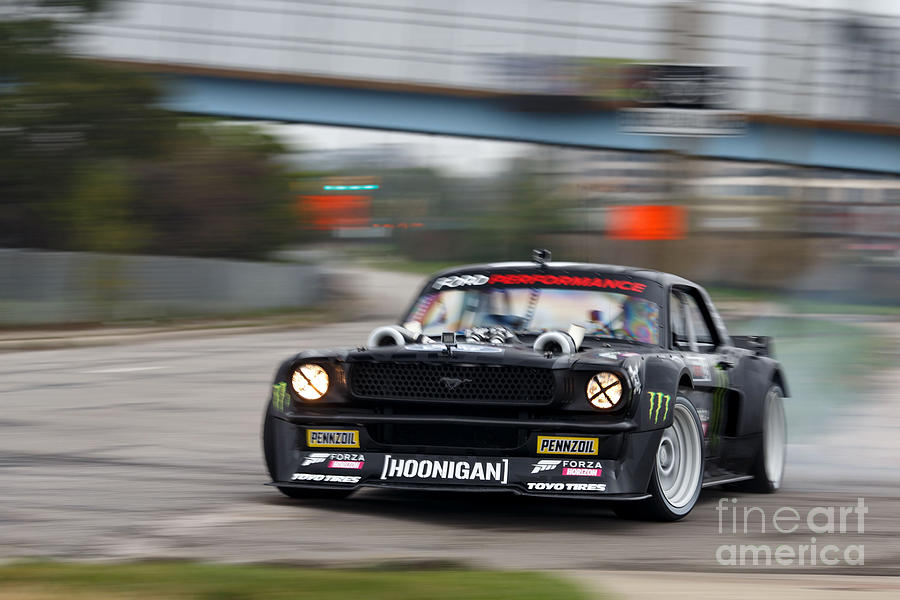 Ken Block 1965 ASD Motorsports Ford Mustang Hoonicorn RTR V2 Climbkhana ...