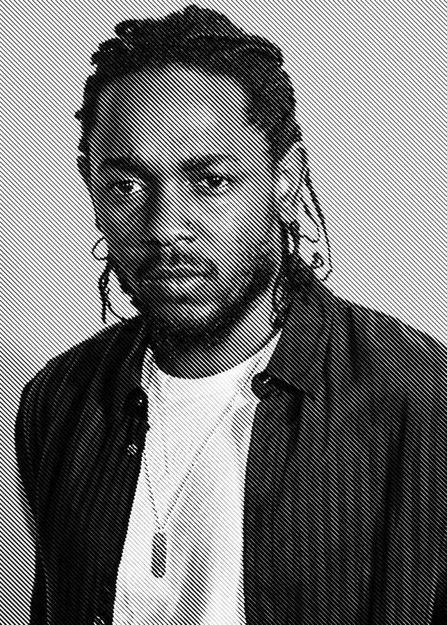 Kendrick Lamar-01 Digital Art by Kha Dieu Vuong - Fine Art America