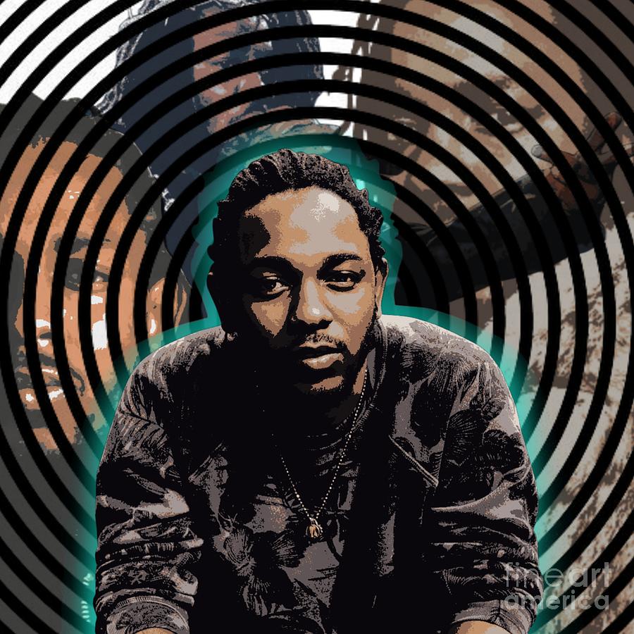 Kendrick Lamar Digital Art By Roy Mizon Fine Art America