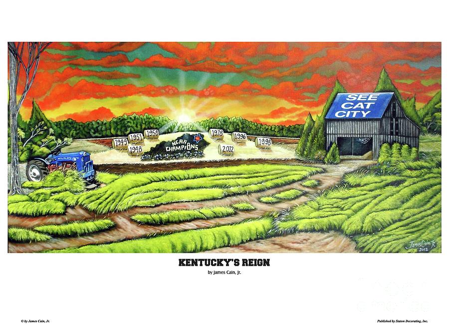 Kentuckys Reign Painting by James Cain Jr