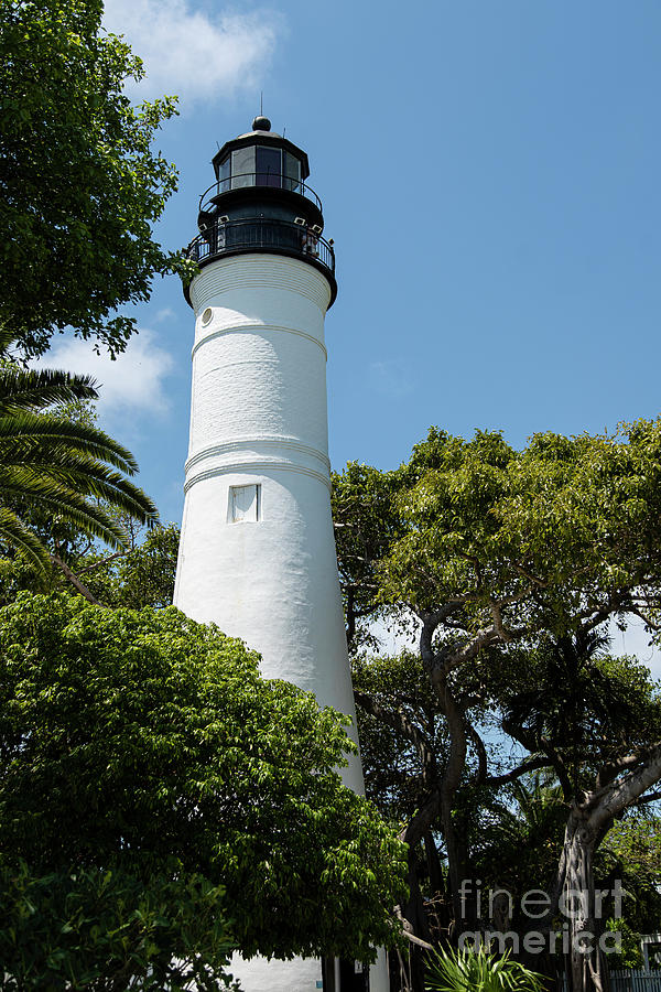 Key West Lighthouse Key West Florida #3 Photograph by Wayne Moran