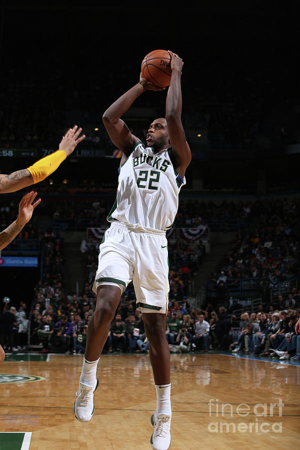 Khris Middleton #1 Photograph by Gary Dineen