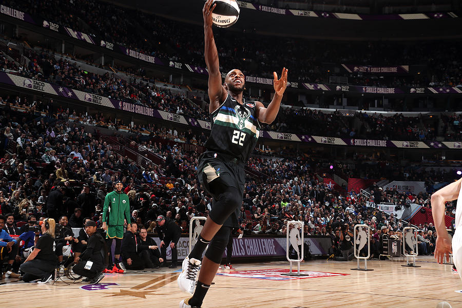 Khris Middleton Photograph by Nathaniel S. Butler