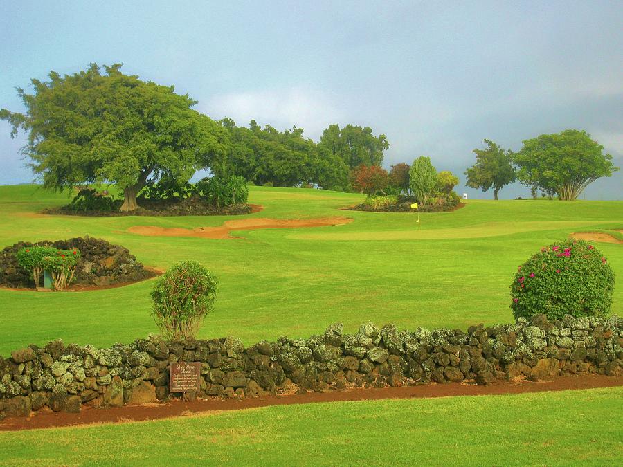 Kiahuna Golf Club Hole 10 Photograph by Scott Carda