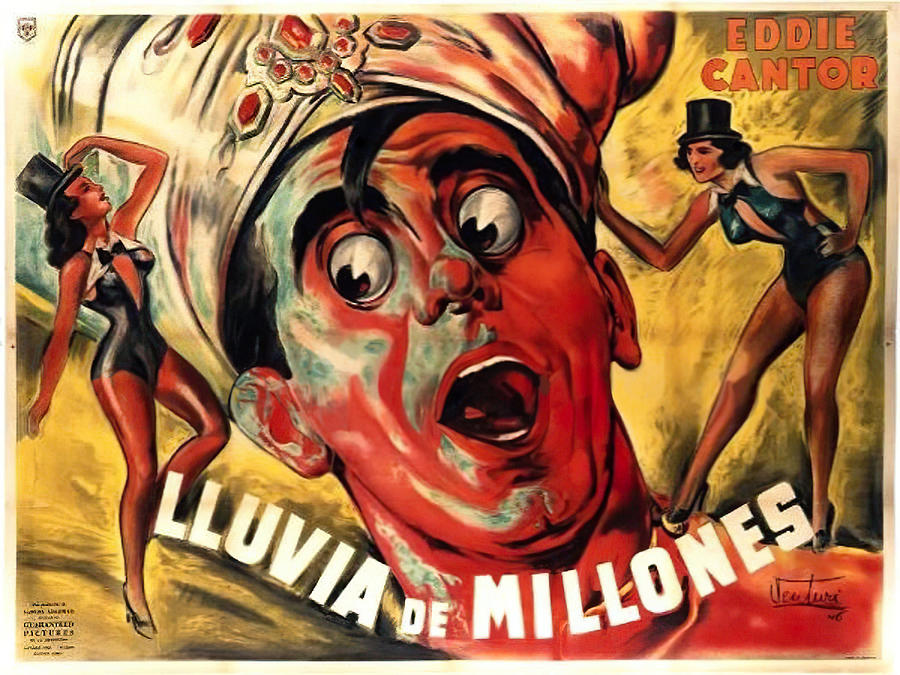 Kid Millions, 1934 - art by Osvaldo Venturi Mixed Media by Movie World Posters