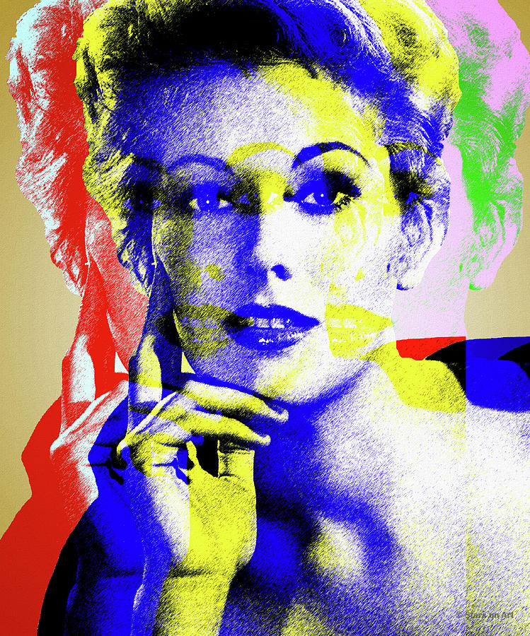 Kim Novak Digital Art - Kim Novak #2 by Movie World Posters