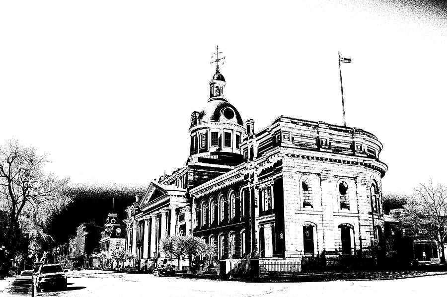 Kingston Photograph - Kingston City Hall #1 by Paul Wash
