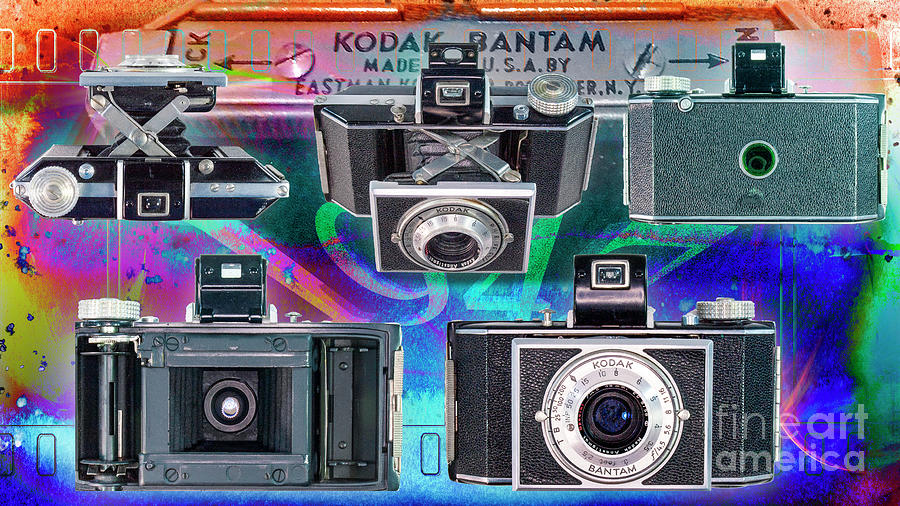 Kodak Bantam F4.5 48mm #2 Digital Art by Anthony Ellis
