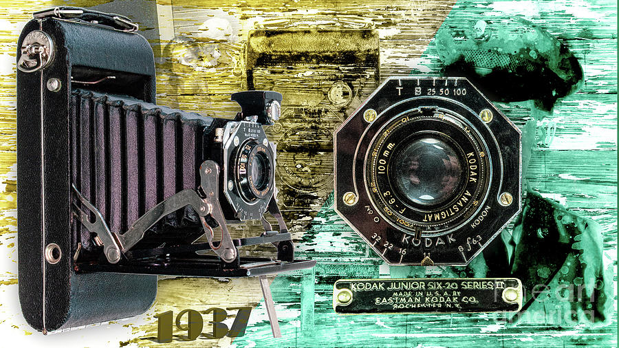Kodak Junior Six-20 Series II #2 Digital Art by Anthony Ellis