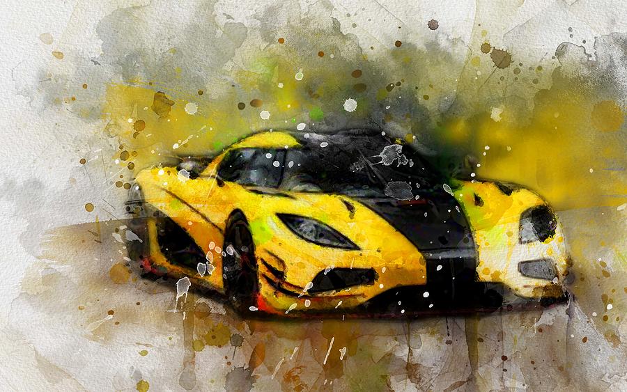 Koenigsegg Agera Swedish Supercar Sports Cars Tuning Agera Yellow ...