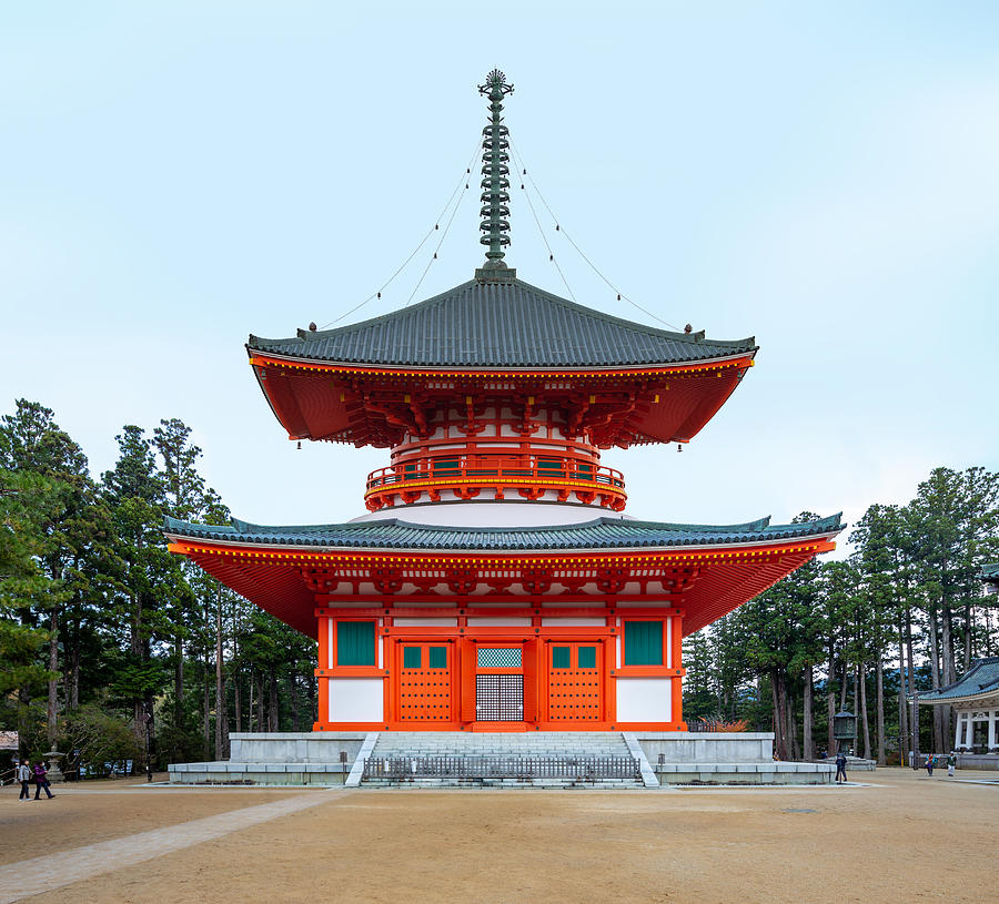 Konpon Daito Pagoda - Koyasan #1 Photograph by Christian Beirle González