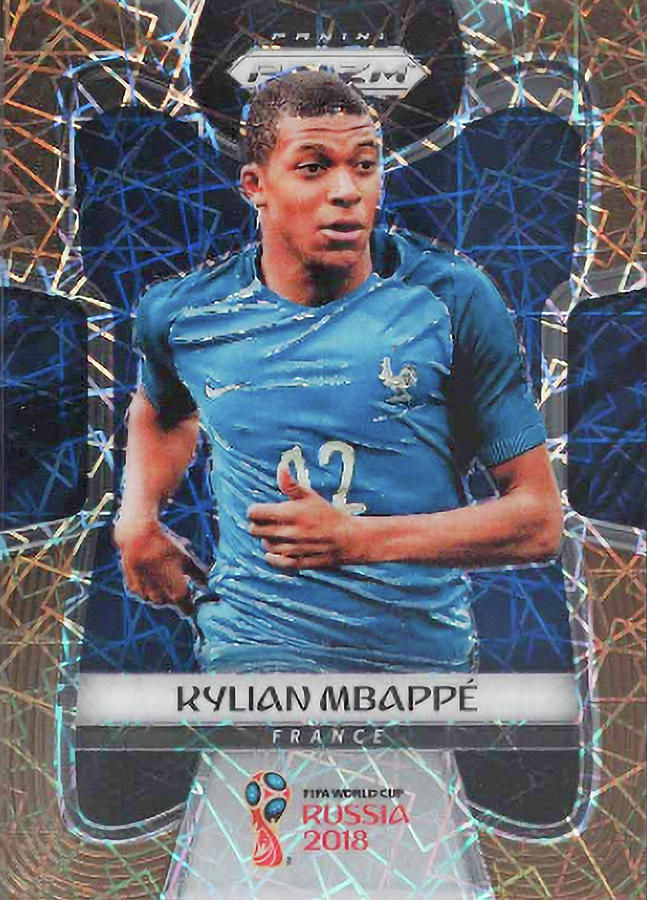 2018 Kylian Mbappe Rookie Card Digital Art By Wayne Taylor Fine Art