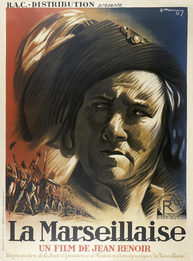 Pierre Auguste Renoir Mixed Media - La Marseillaise, 1938 #2 by Movie World Posters