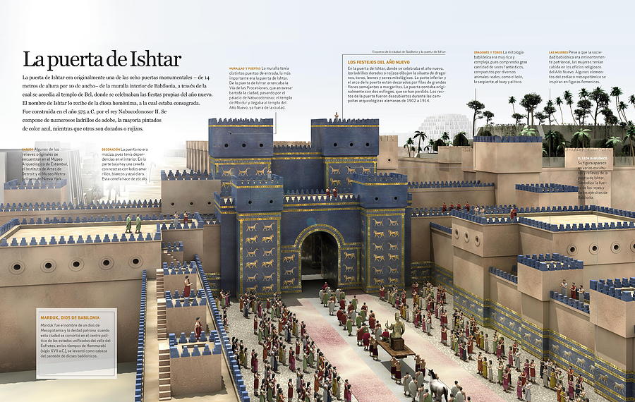 La puerta de Ishtar #1 Digital Art by Album