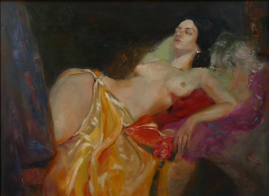 La Traviata, Resting #1 Painting by Irena Jablonski