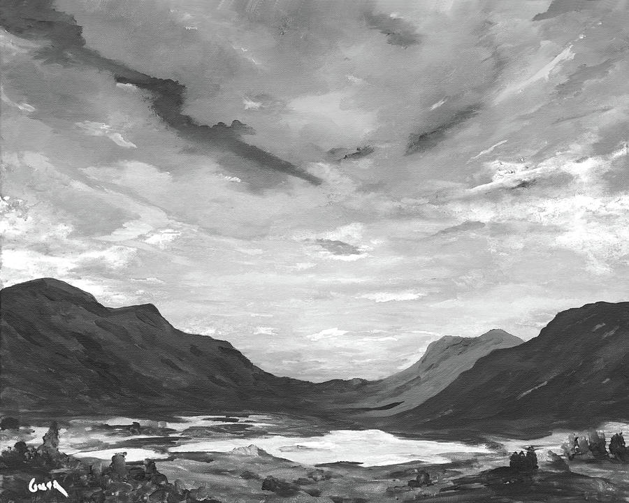 Ladies view Killarney #1 Painting by Conor Murphy