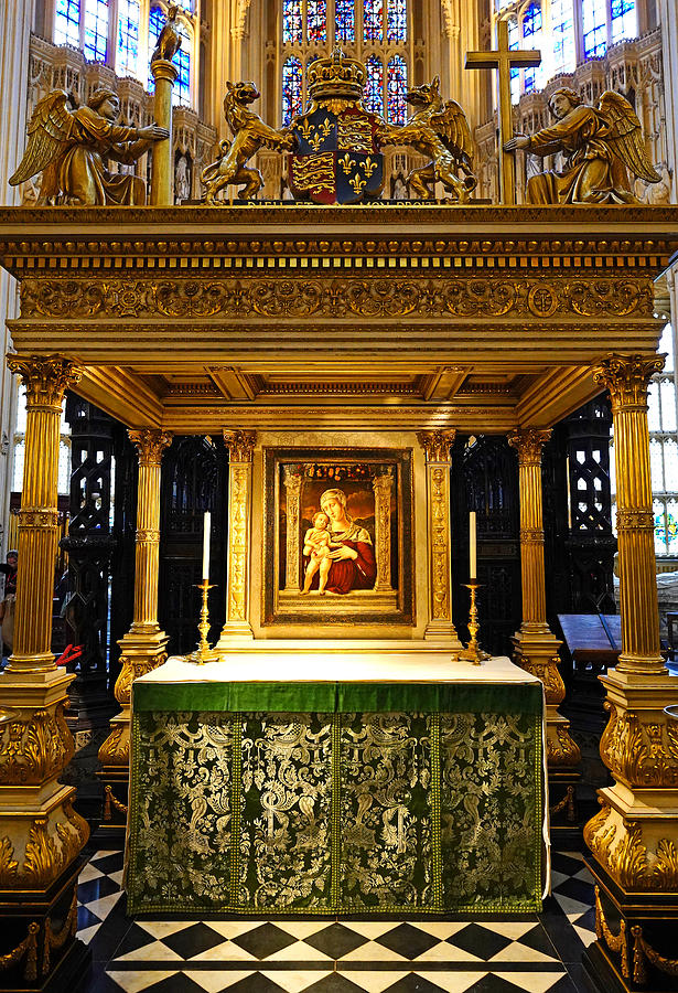 Lady Chapel Within The Westminster Abbey in London England #1 Photograph by Rick Rosenshein