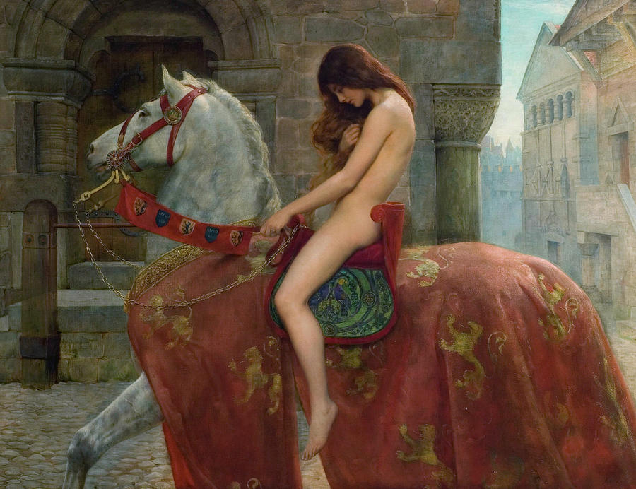 Lady Godiva, from 1898 Painting by John Collier