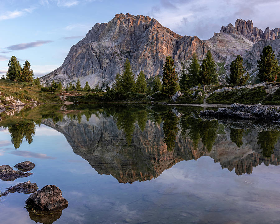 Lago di Limides Photograph by Mike Weiwers - Fine Art America