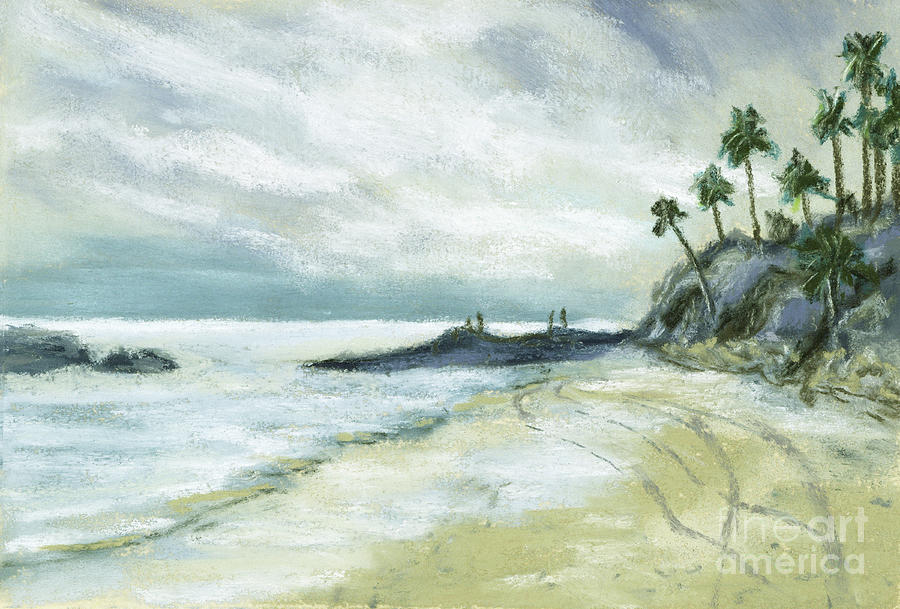 Laguna Beach #1 Painting by Jill Battaglia