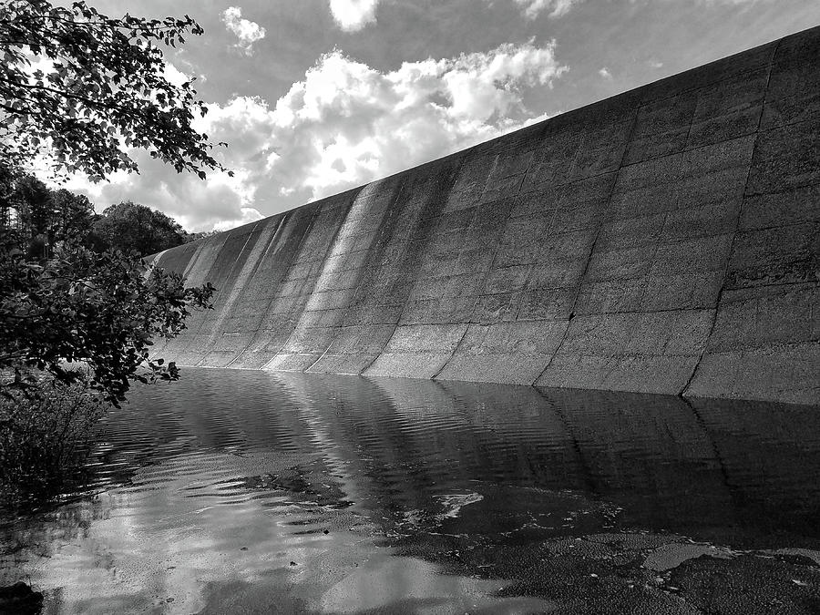 Lake Bowen Dam Near Spartanburg South Carolina Photograph