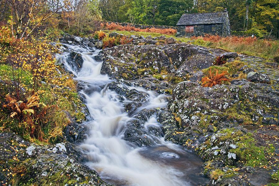 Lake District Waterfall #1 Photograph by Martyn Arnold