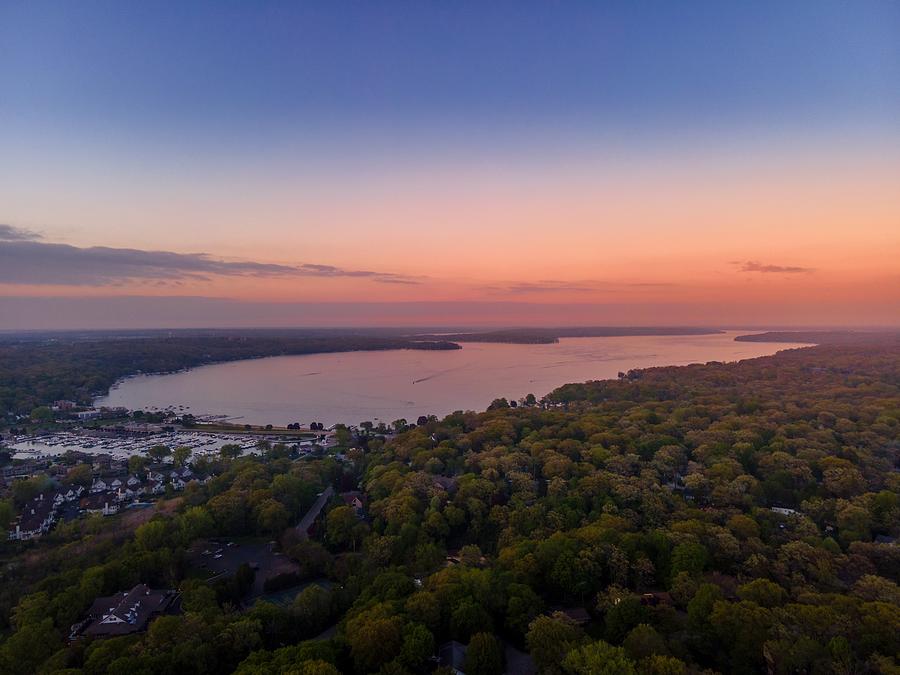 Lake Geneva Sunset #1 Photograph by Bobby K