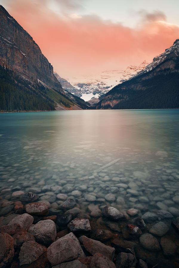 Lake Louise #1 Photograph by Songquan Deng