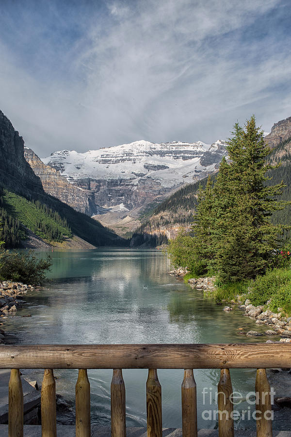 Lake Louise view Photograph by Patricia Hofmeester