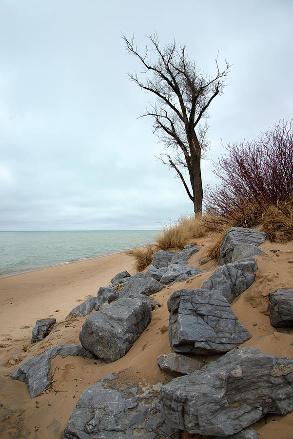 Lake Michigan Beach Photograph