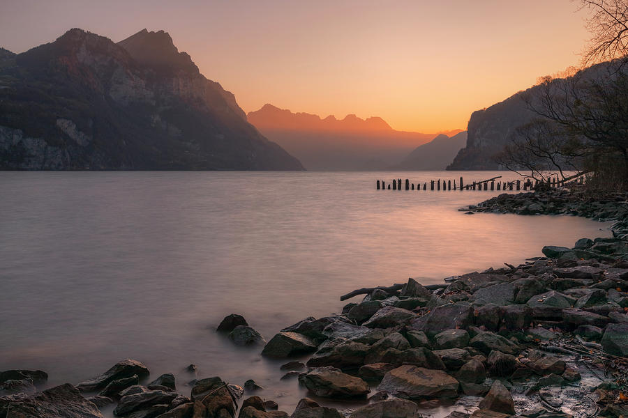 Lake Walen - Switzerland #1 Photograph by Joana Kruse