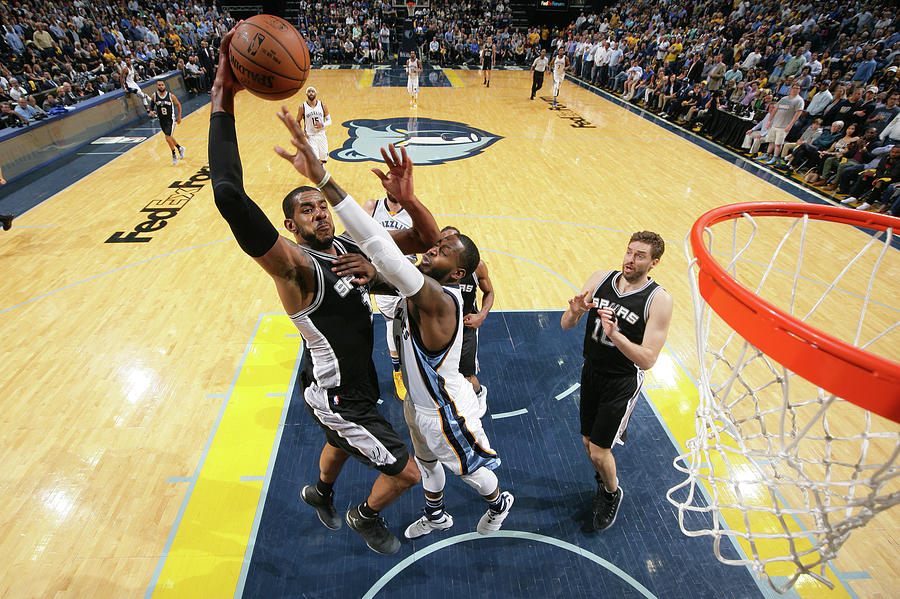 Lamarcus Aldridge Photograph by Joe Murphy Lamarcus Aldridge Photograph by Joe Murphy