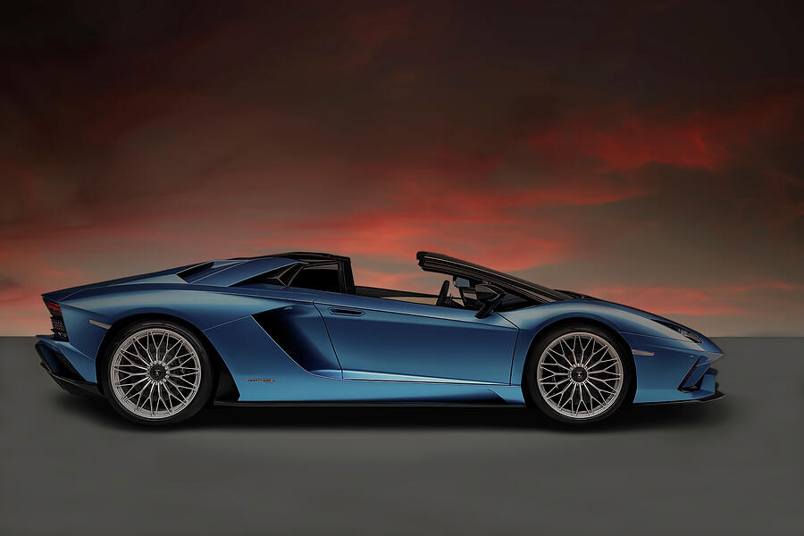 Lamborghini Aventador, Italian Sportscar Photograph by Gert Hilbink ...