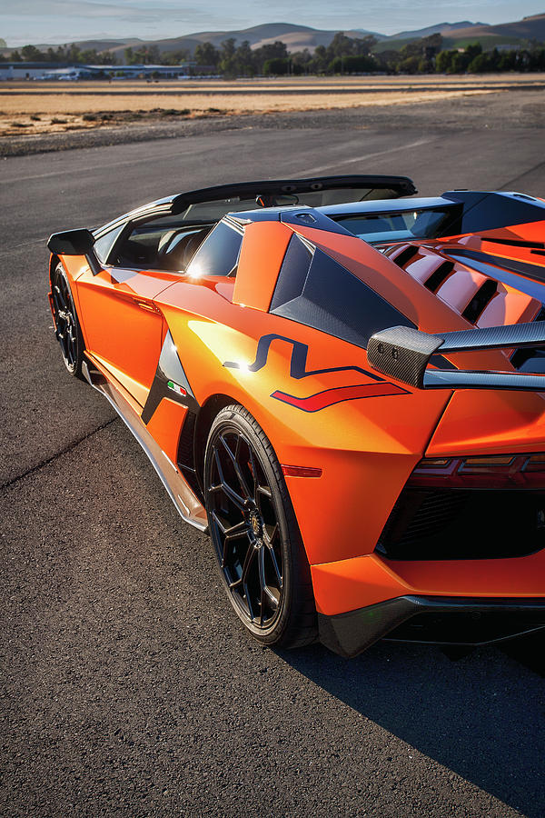 #Lamborghini #Aventador #SVJ #Roadster #Print #1 Photograph by ItzKirb Photography