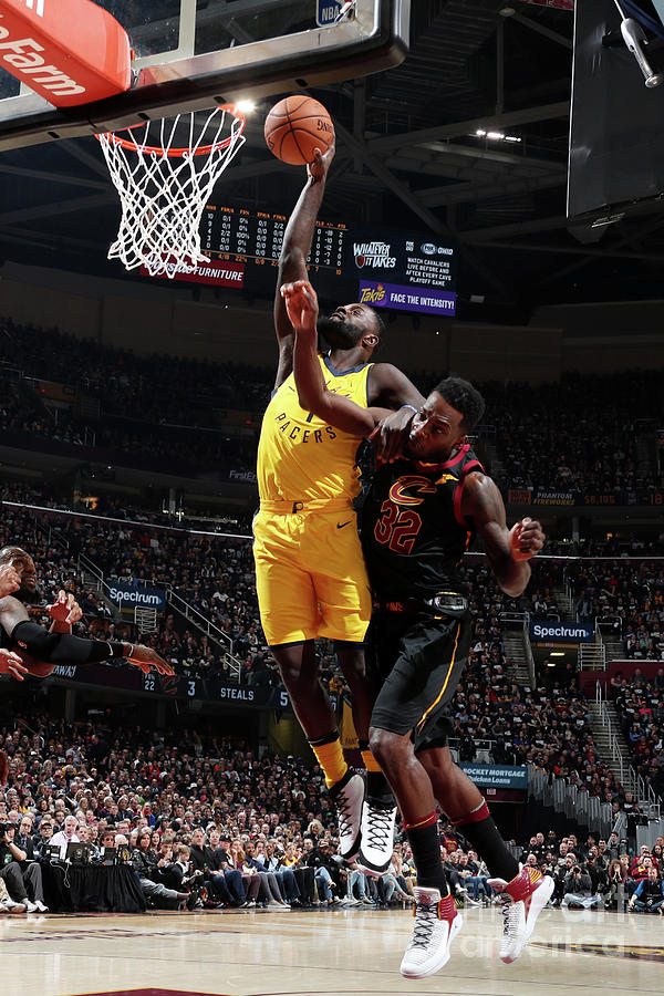 Lance Stephenson of the Indiana Pacers celebrates during the 108-90 News  Photo - Getty Images