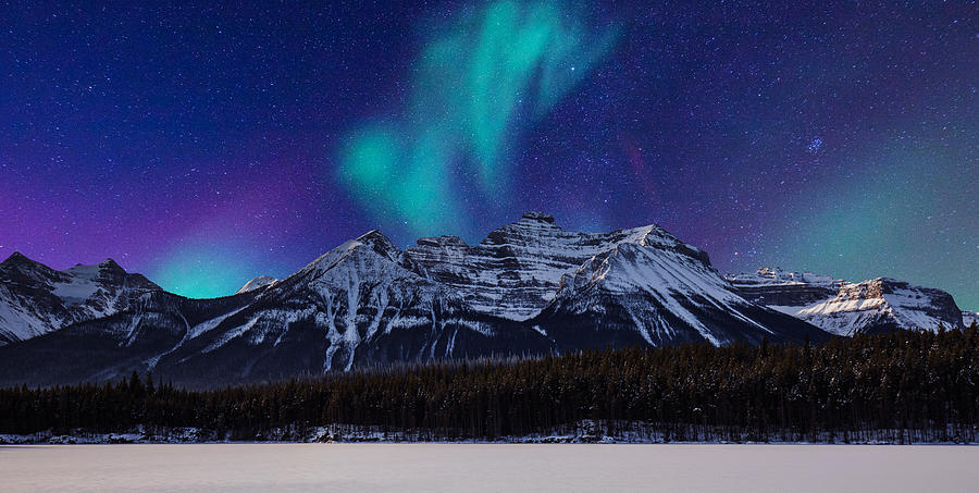 Landscape-aurora And Mountain Photograph by Beijingstory Landscape-aurora And Mountain Photograph by Beijingstory